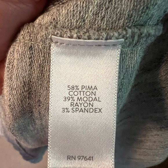 J. Jill Pure Pima Cotton Jersey Elevated Maxi Dress short sleeve  grey Medium - Picture 2 of 7